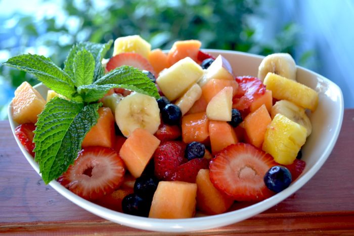 Ensalada De Frutas Un Postre Saludable Y Colorido Para Los Ni Os